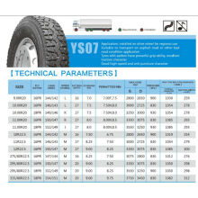 Pneumático de TBR BIS pneu 825R20 900R20 1000r20 1100r20